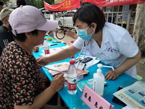 简篇-医心向党 情系百姓—仲宫卫生院联合省、市、区级各大医院开展庆“七一”暨“四送四进四提升”惠民义诊活动